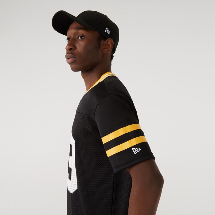 Pittsburgh Steelers Miesten Pelipaidat Mustat - New Era Vaatteet Halpa hinta FI-825790